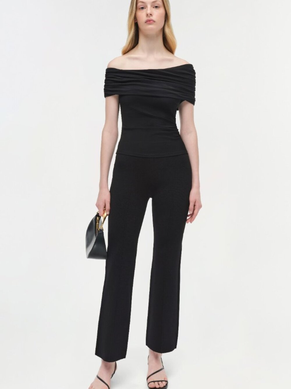 Simkhai Natassa Jersey Top in Black